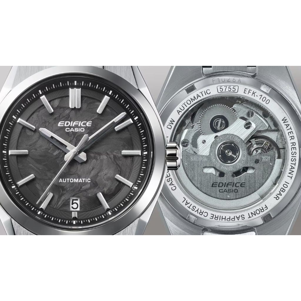 Descubre el primer reloj automático de Casio Edifice