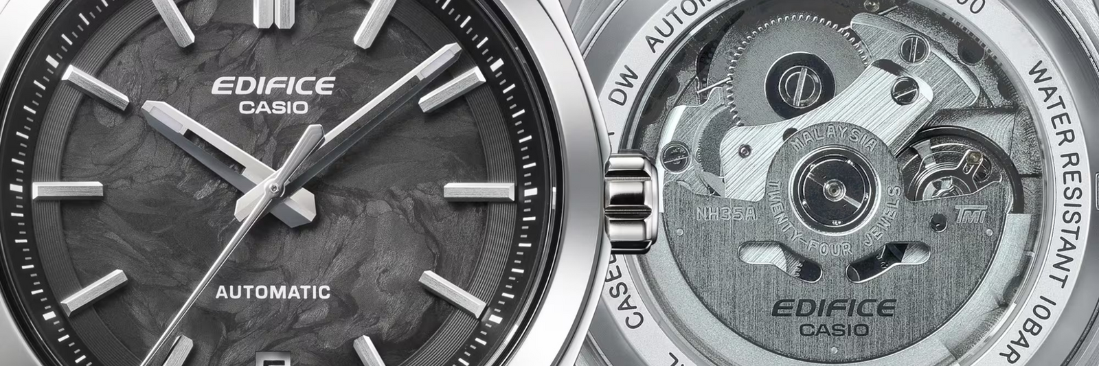 Descubre el primer reloj automático de Casio Edifice