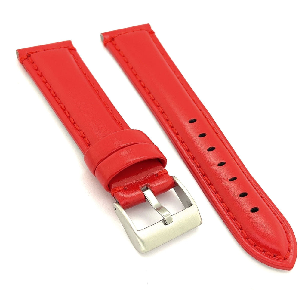 Correa Diloy de Piel color Rojo