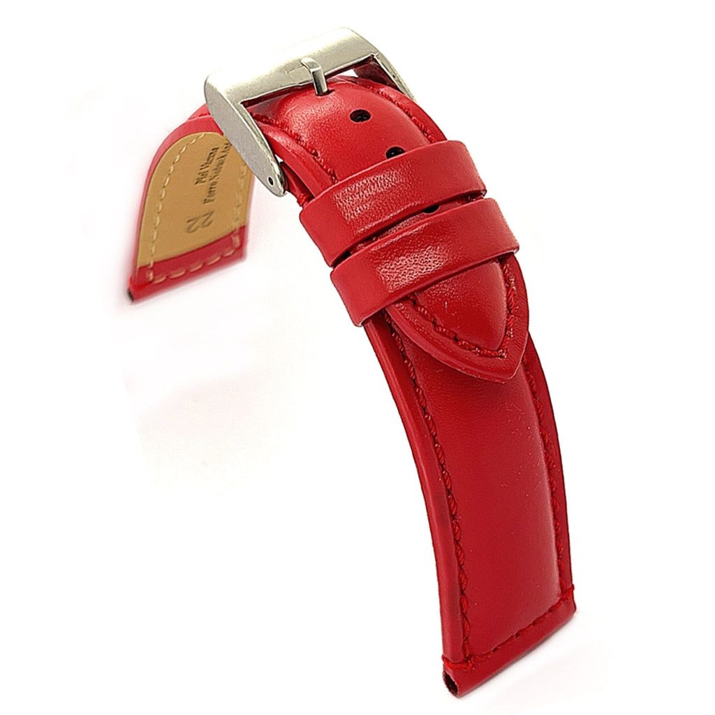 Correa Diloy de Piel color Rojo