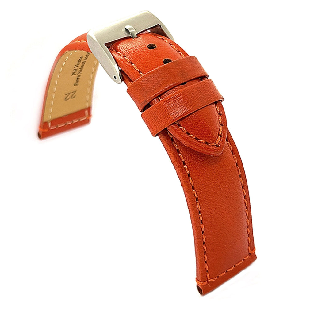 Correa Diloy de Piel color Naranja