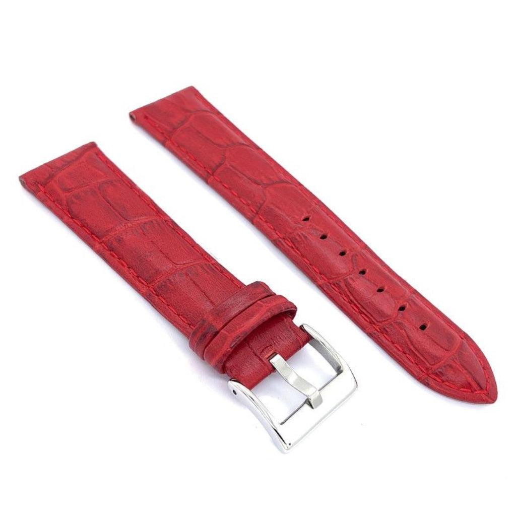 Correa Diloy de Piel color Burdeos