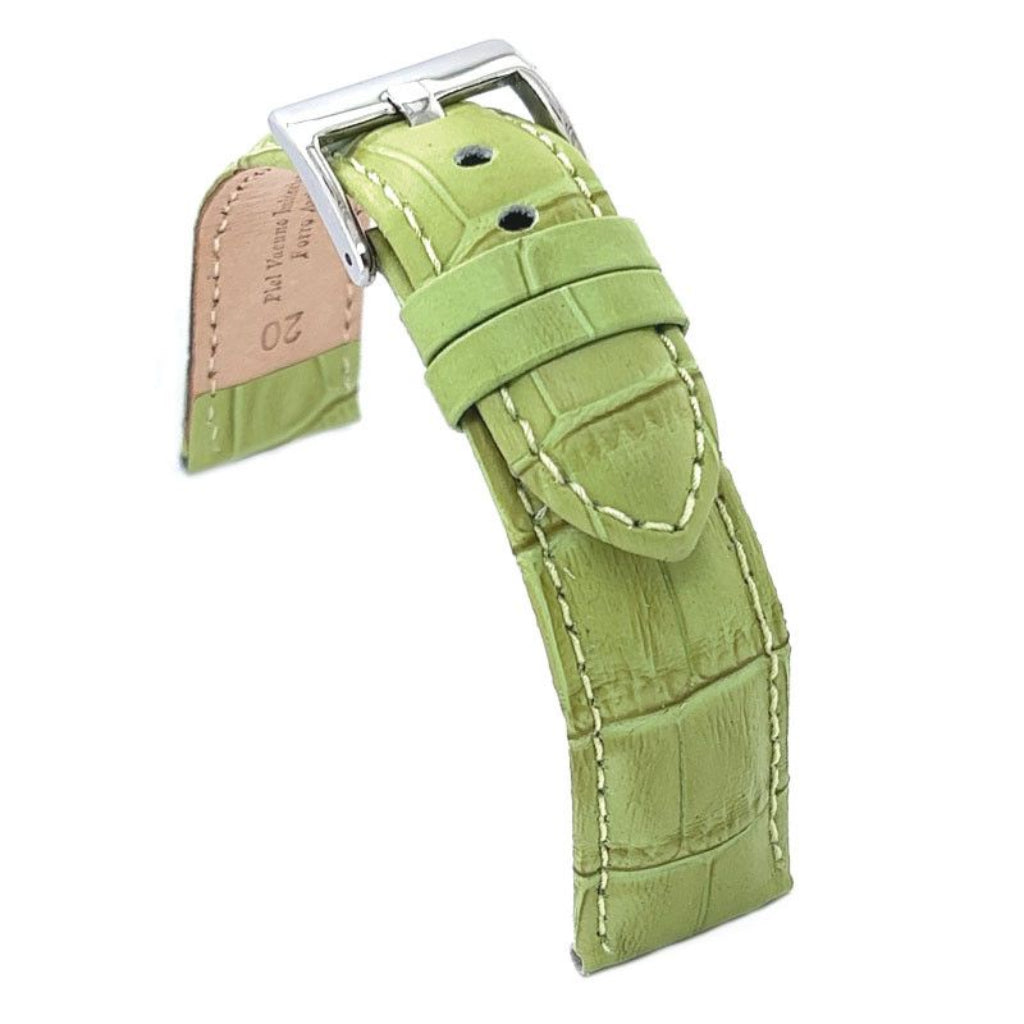 Correa Diloy de Piel color Verde