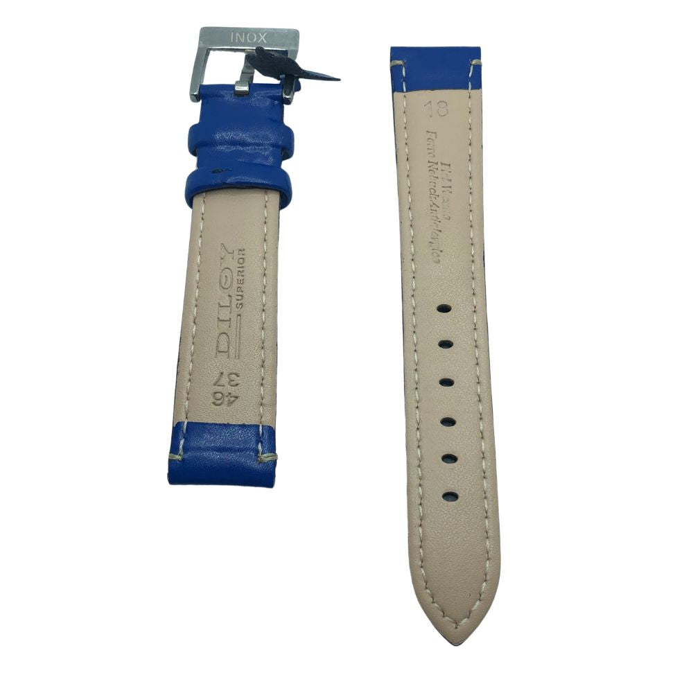 Correa Diloy de Piel color Azul