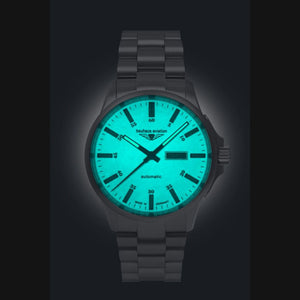 Bauhaus Aviation Titanium Automatic Watch