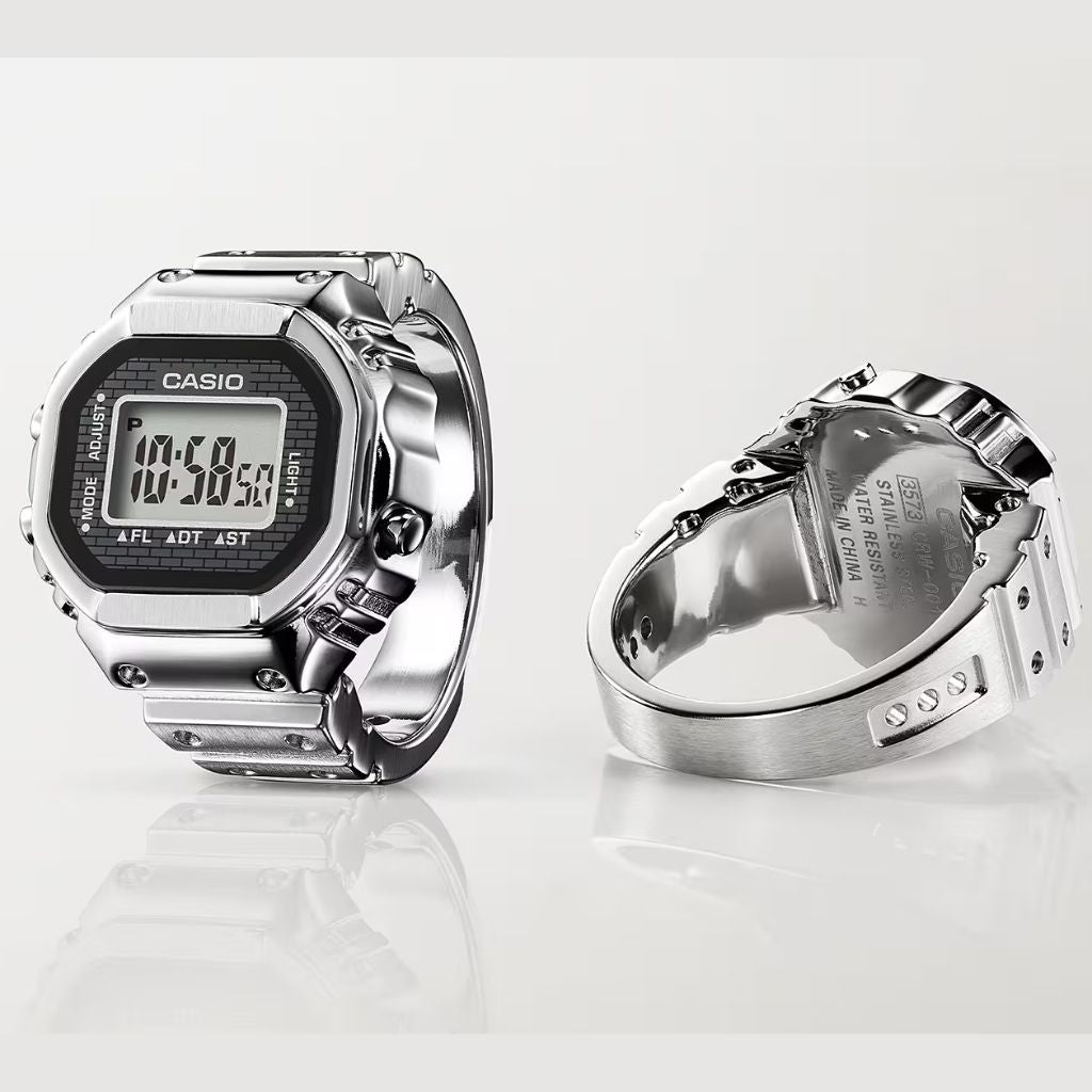 Reloj Anillo Casio 50 Aniversario CRW-001-1ER
