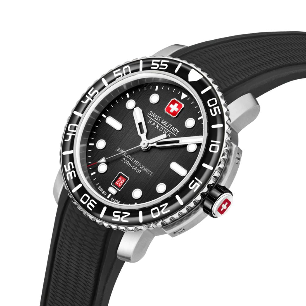 Reloj Swiss Military Hanowa Black Marlin