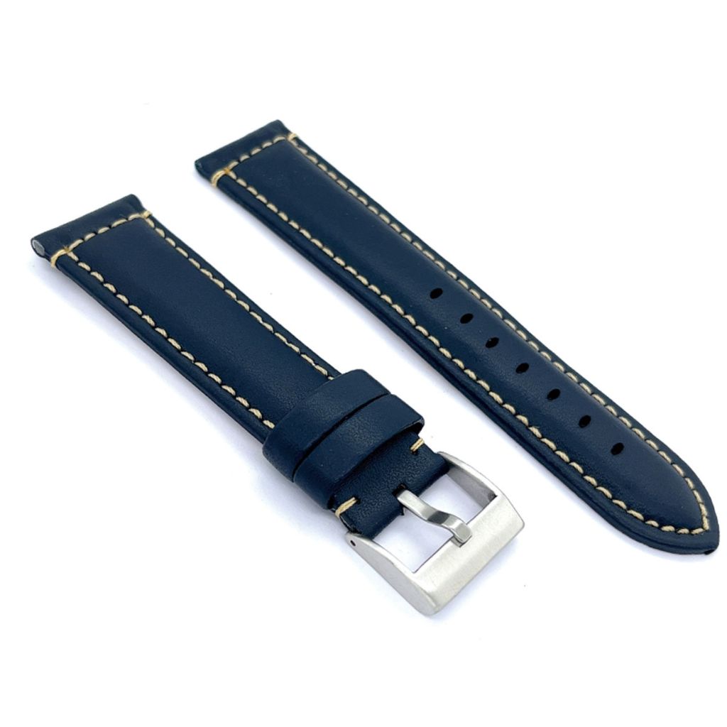 Correa Diloy de Piel color Azul