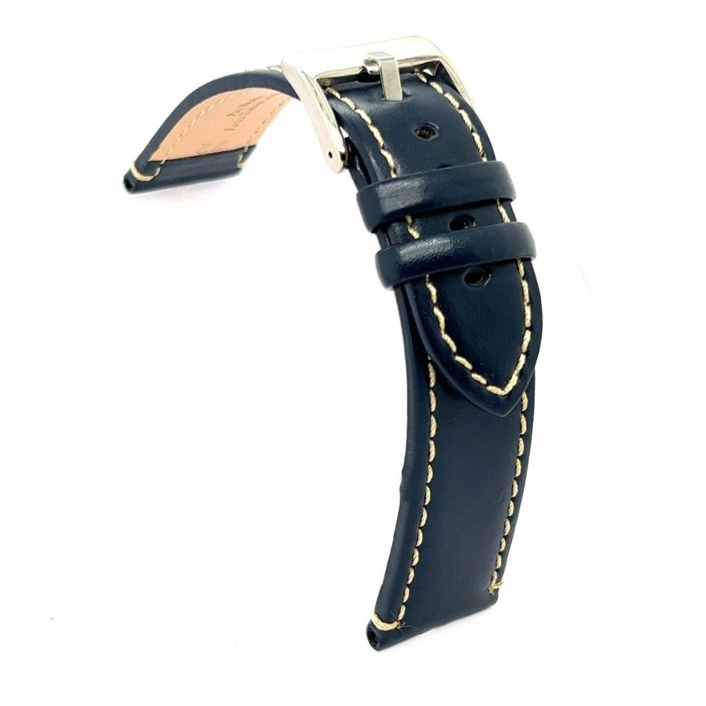 Correa Diloy de Piel color Azul