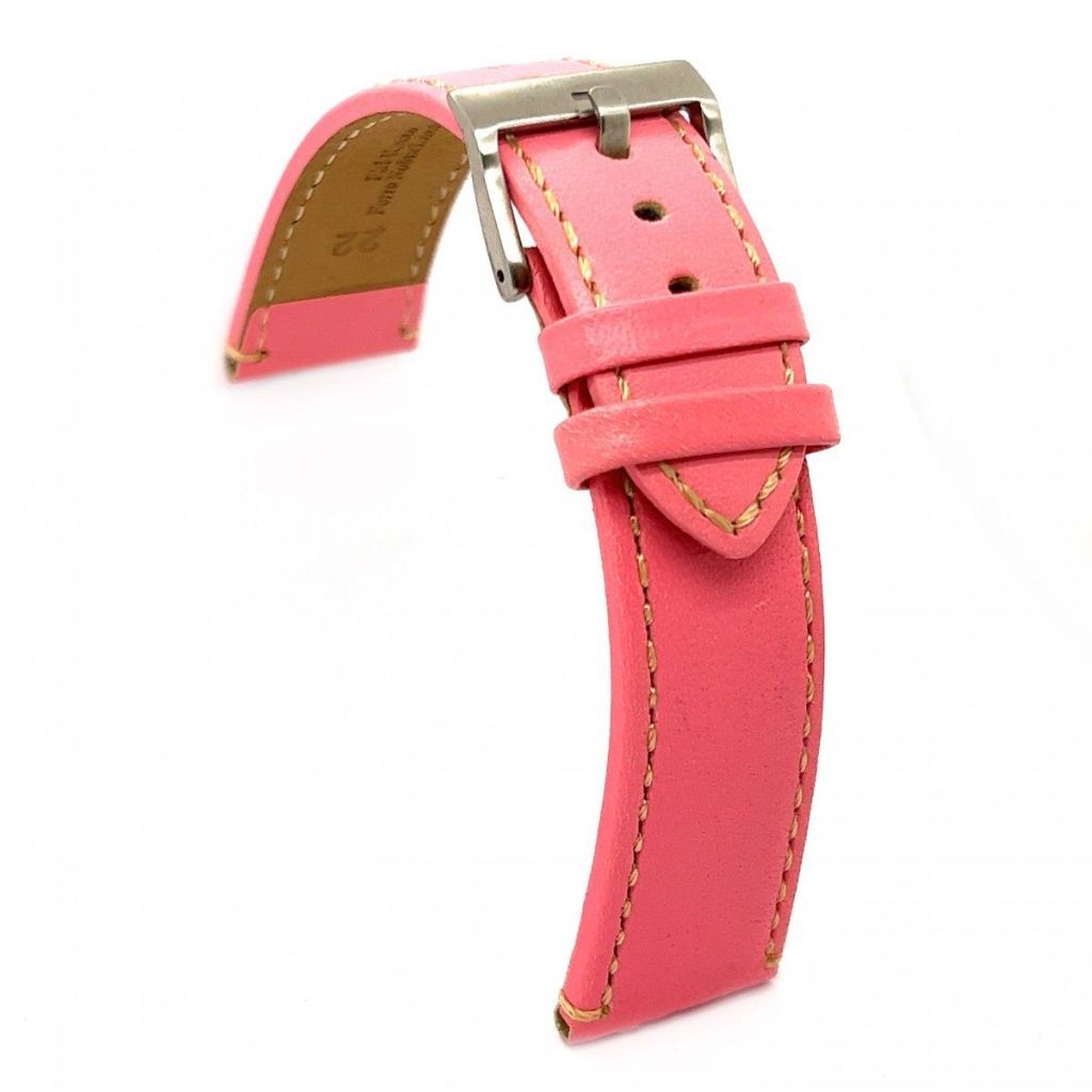 Correa Diloy de Piel color Rosa