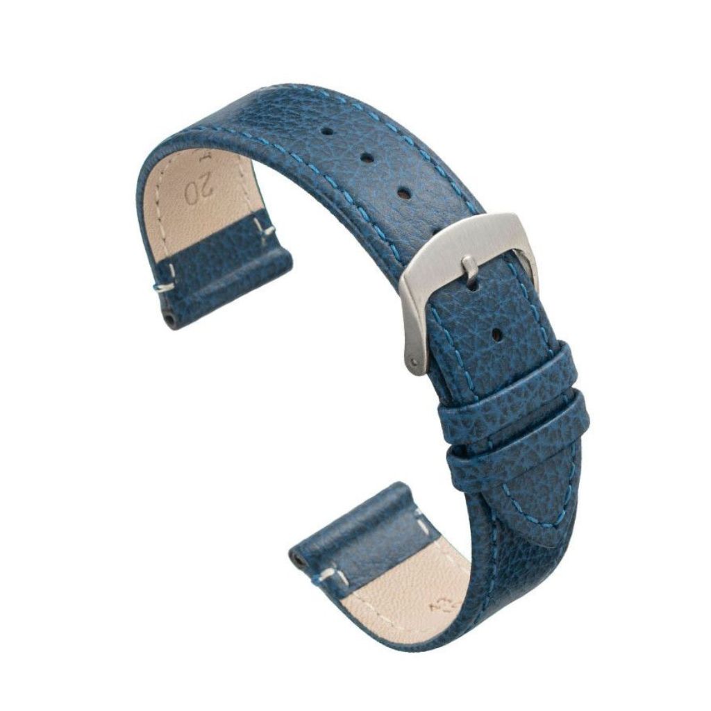 Correa Diloy de Piel color Azul