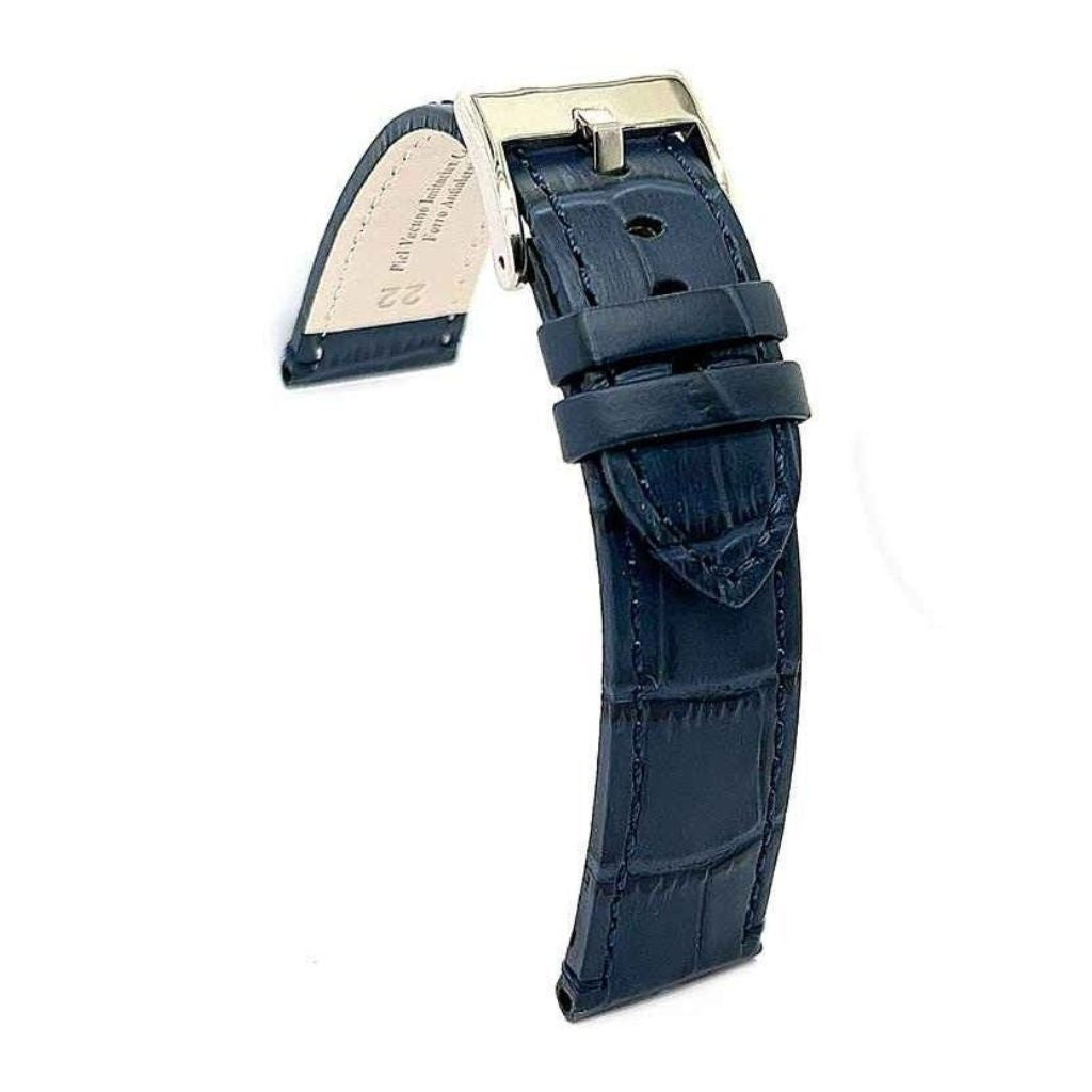 Correa Diloy de Piel color Azul