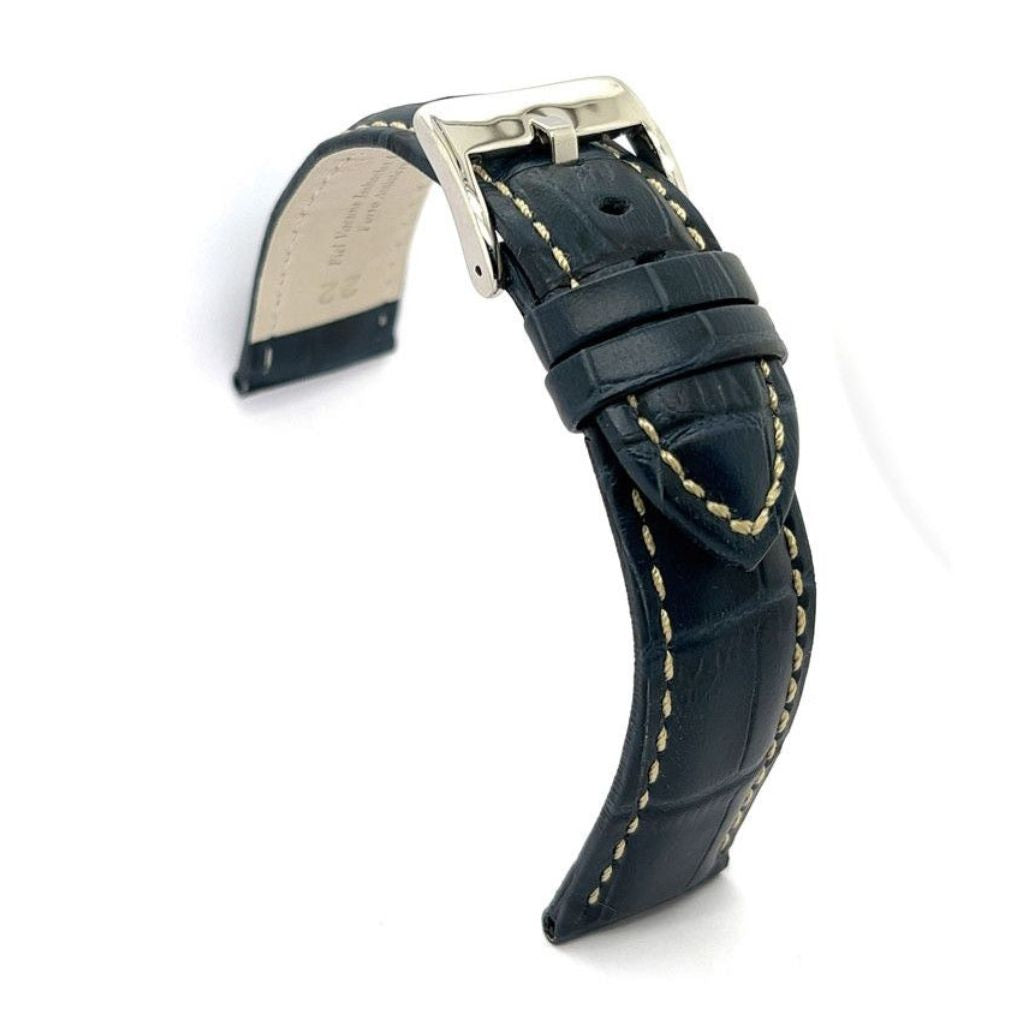 Correa Diloy de Piel color Azul