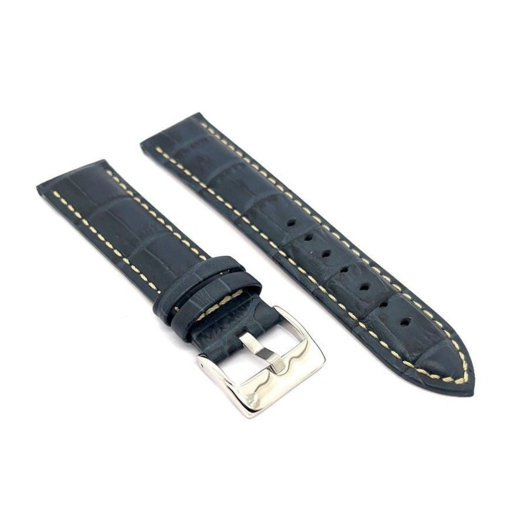 Correa Diloy de Piel color Azul