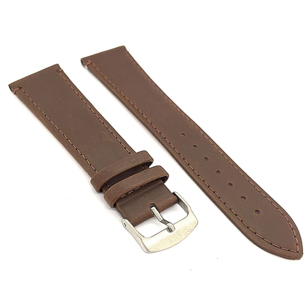 Correa Diloy de Piel color Marrón Oscuro