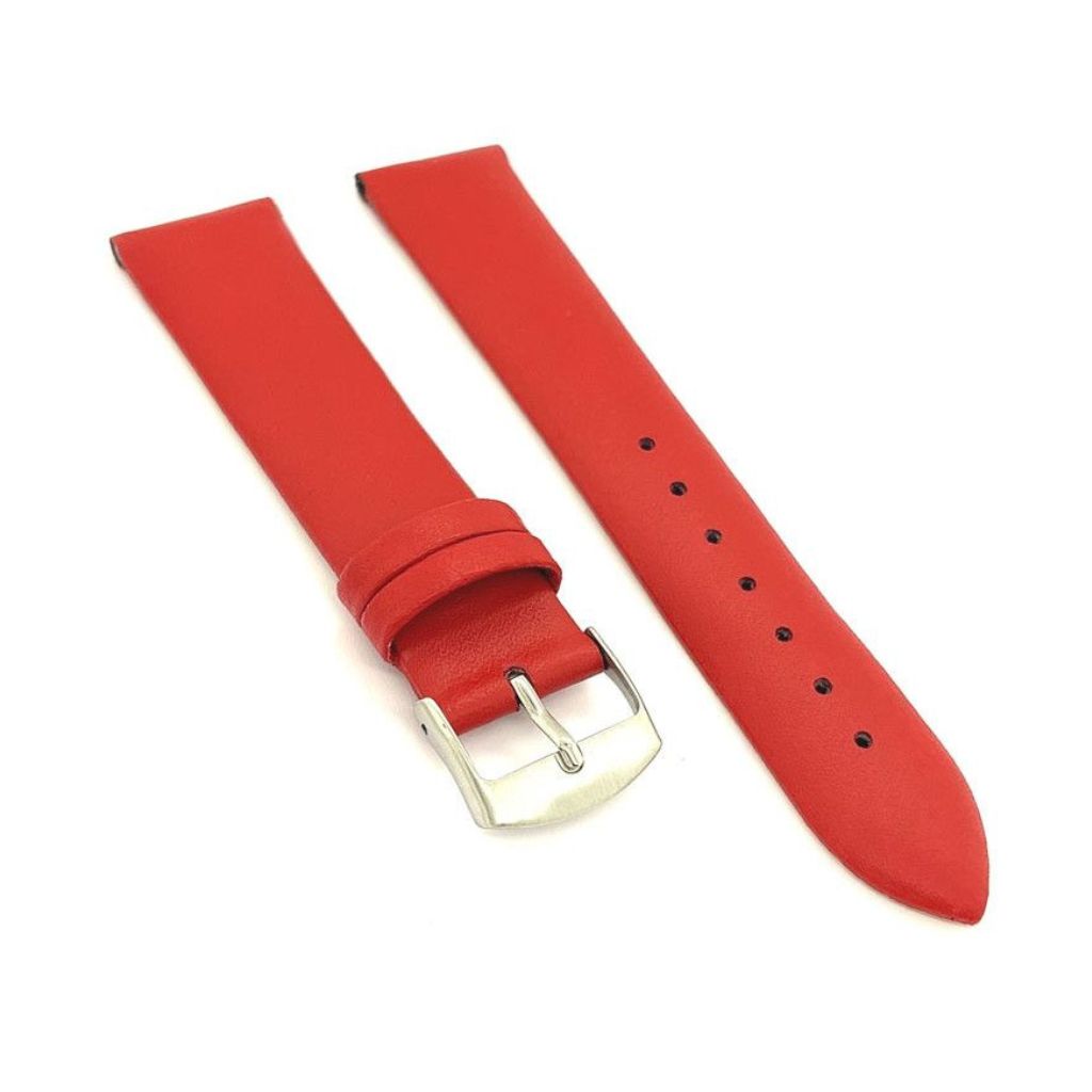 Correa Diloy de Piel color Rojo