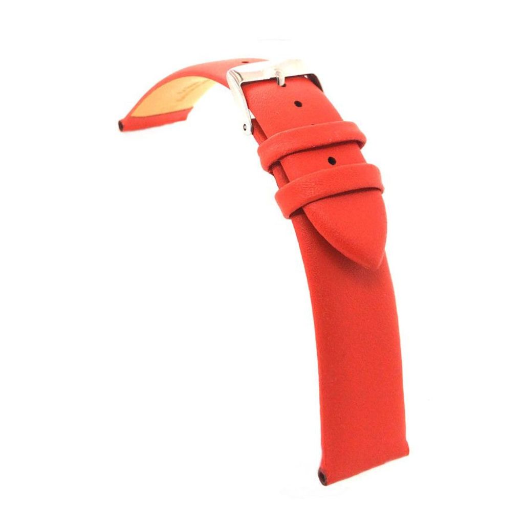 Correa Diloy de Piel color Naranja