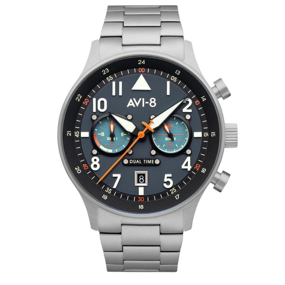 Reloj AVI-8 Carey Dual Time